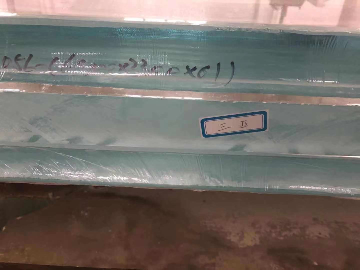 壽光別墅無邊界透明泳池六，瑞地格樂亞克力游泳池
